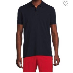 Hugo Boss Large Pima Black Polo